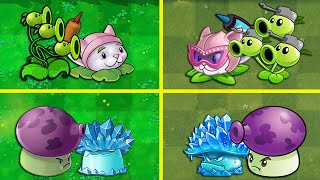 Random 15 Pair Team PVZ 1 vs PVZ 2 - Who WIll Win? - Team Plant vs Team Plant