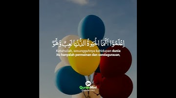 Thumbnail of Tadabbur Al-Qur'an Surah Al-Hadid ayat 20 - Saad Al-Ghamdi⁣