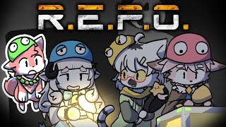 【 R.E.P.O】👀ムツ視点👀なんかお宝を割るゲームってShortsで見ました！キャラコンと頭脳で全部割ります！！【家戌ムツ・白瀧炬燵・春ノ迷迷・ノコル / OneLyric 】