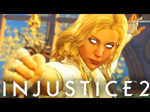 THE GODDESS OF DAMAGE AND MIXUPS! - Injustice 2 "Black Canary" Gameplay (Online Ranked)