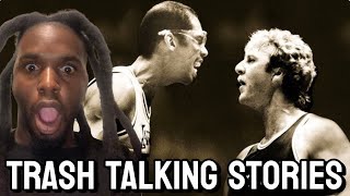 Why You NEVER Poke Larry Bird - A Trash Talk STORY Told by NBA Legends! | REACTION