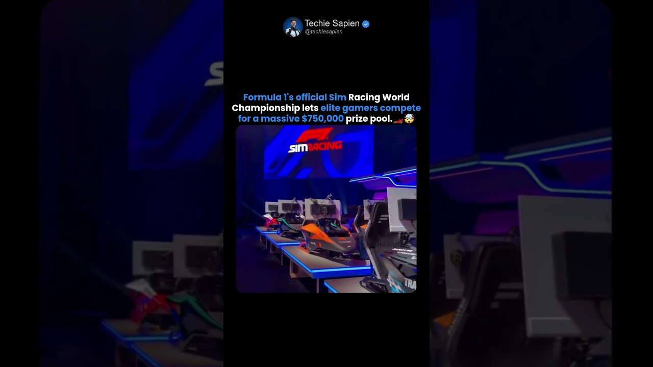 F1 Sim Racing Championship Has A $750,000 Prize Pool 🏎️🎮🤯