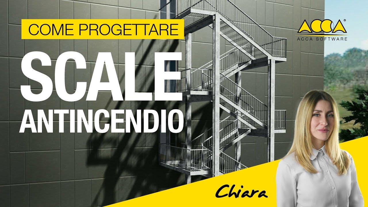 Come fare la progettazione di scale antincendio