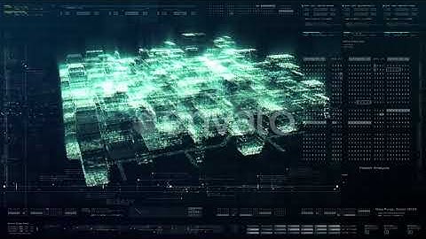 Data Sequence Simulation HUD 05 | Motion Graphics - Envato elements