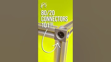The Best 80/20 Connectors and How to Use Them 🔩 – Nuts, Bolts, Brackets Explained