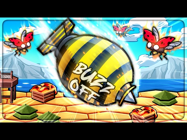 I Upgraded BEES With NUCLEAR WEAPONS in Bee Island class=