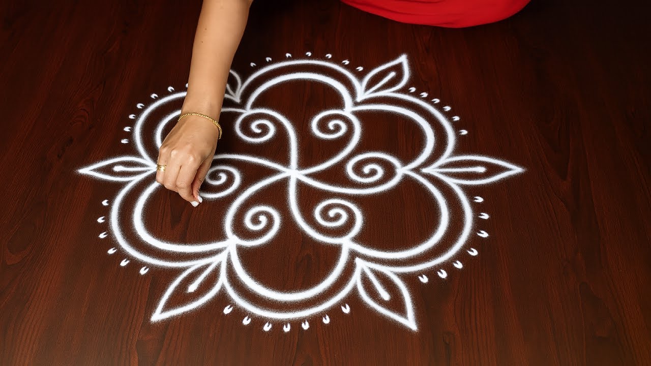 Beautiful Deepavali Rangoli