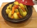 Recette facile de Tajine de poulet aux légumes