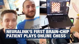 Neuralink's first brain-chip patient plays chess online