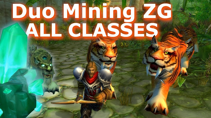 Hakkari Rich Thorium ALL CLASSES Duo Farm - ZG WoW Classic Phase 4