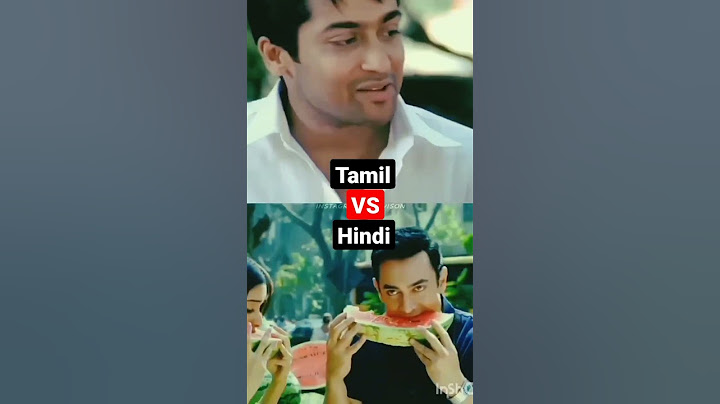 Ghajini Tamil VS Hindi 🥰🥰🥰 Like and subscribe 😍😍