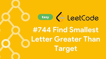 Find Smallest Letter Greater Than Target - Binary Search