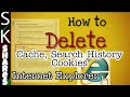 How to Delete IE browser Cache, History etc.