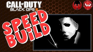 Michael Myers - SPEED BUILD - #TheHorrorCollection - Black Ops 3 Emblem Tutorial