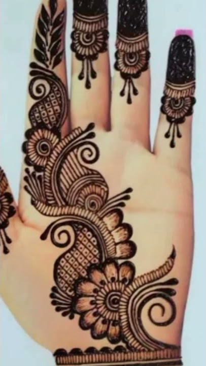 simple Mehndi design simple Bel#shorts #viralshorts