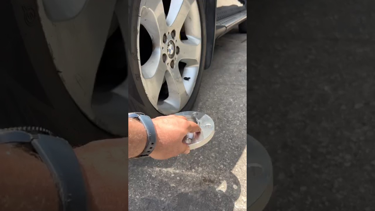 OLD BMW WIDE TYRE KIT INSTALLING 