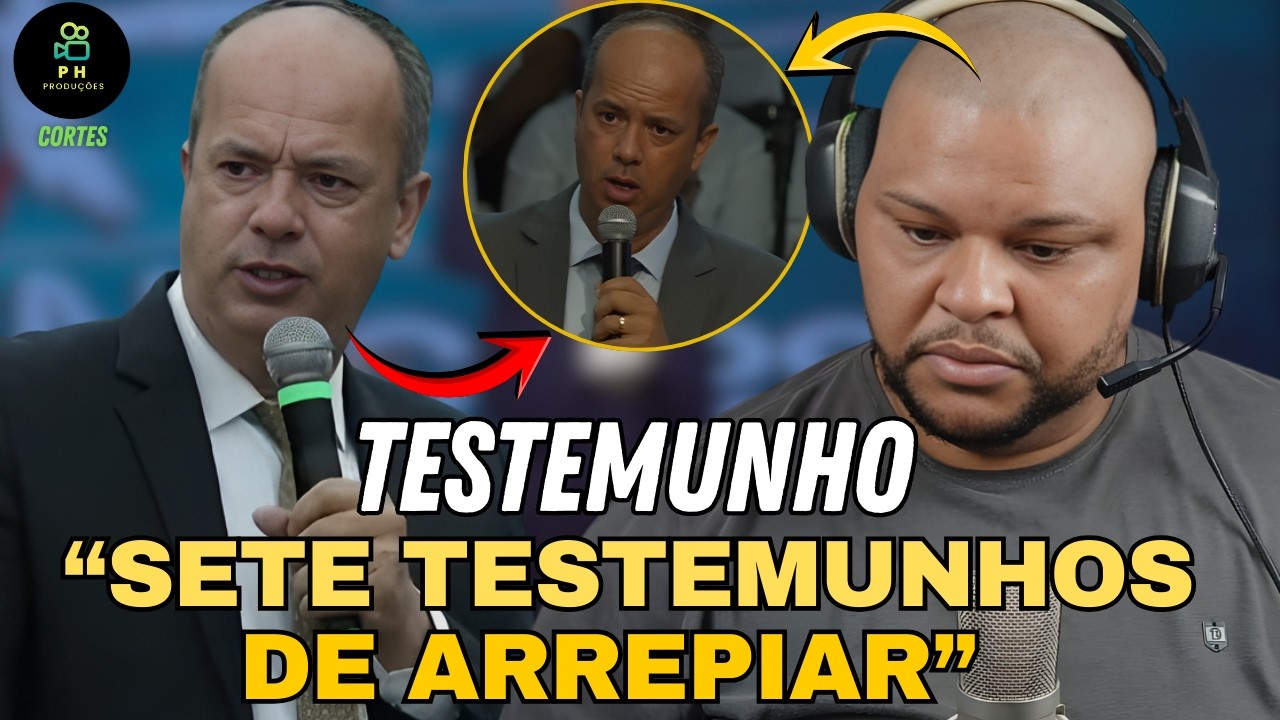 ✅​É DE ARREPIAR ESSA SEQUÊNCIA DE TESTEMUNHOS😭​TESTEMUNHOS FORTES - PASTOR ISAIAS DE OLIVEIRA✔️​