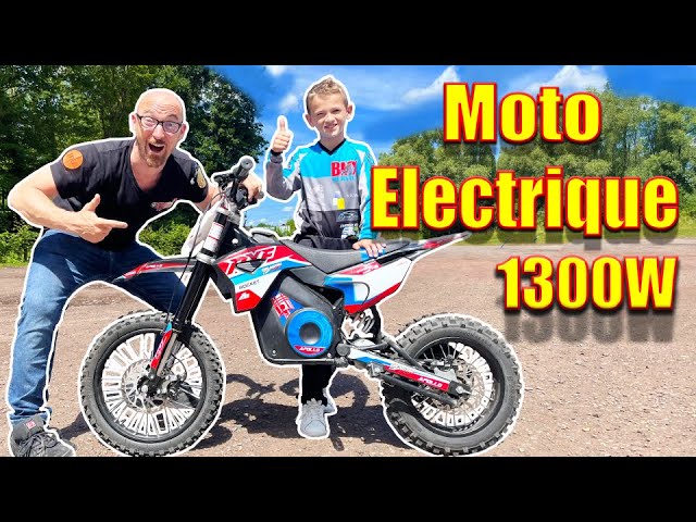Moto électrique enfant 2000 Watt, 50 km/h, c'est quoi cette dinguerie ??? 