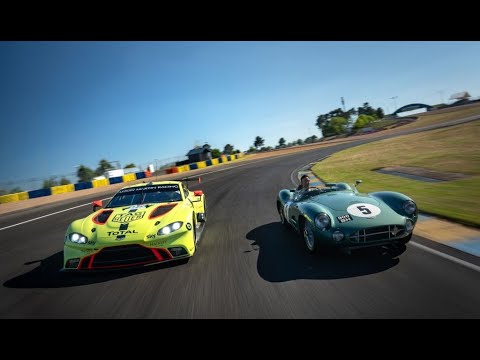 2019 24 Hours of Le Mans | Aston Martin DBR1 1959 winning Le Mans car with 2019 Vantage GTE