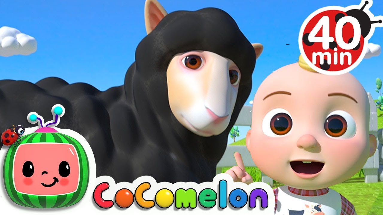 Baa Baa Black Sheep Song + More Nursery Rhymes & Nursery Rhymes – CoComelon