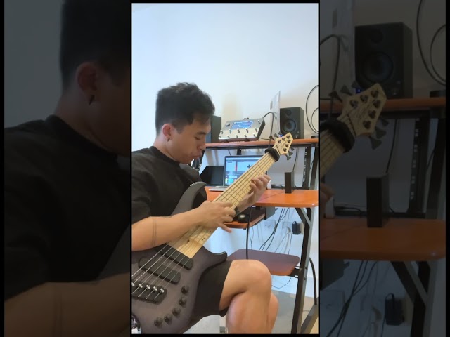 Protest the Hero: Reza Felayati Bass Tapping ! class=