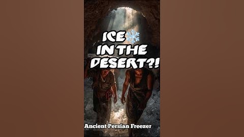 How Ancient Persians Made Ice in the Desert – The Yakhchāl Explained