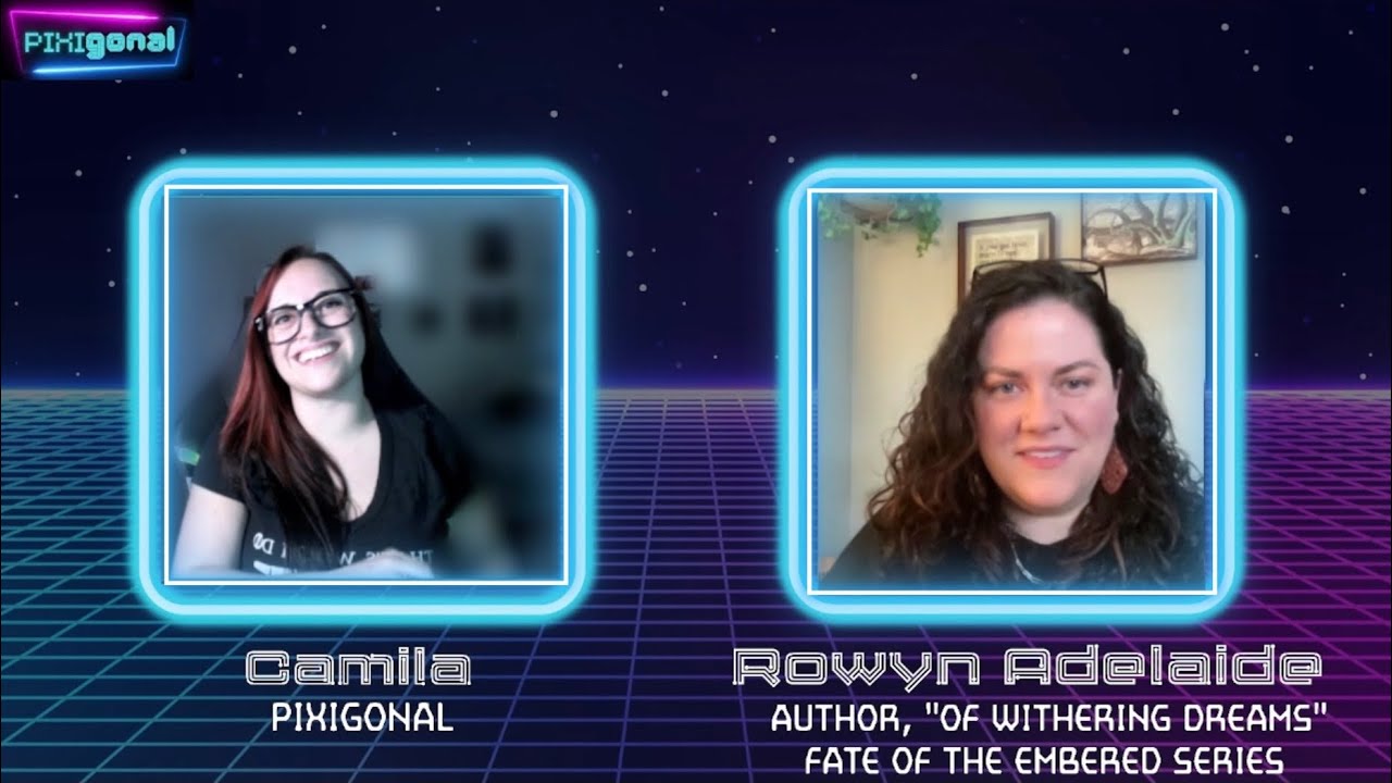 Rowyn Script Indie author Rowyn Adelaide talks Of Withering Dreams and more! - YouTube