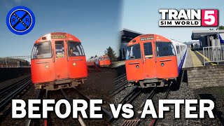 BEFORE vs AFTER - Bakerloo Line - Train Sim World 5