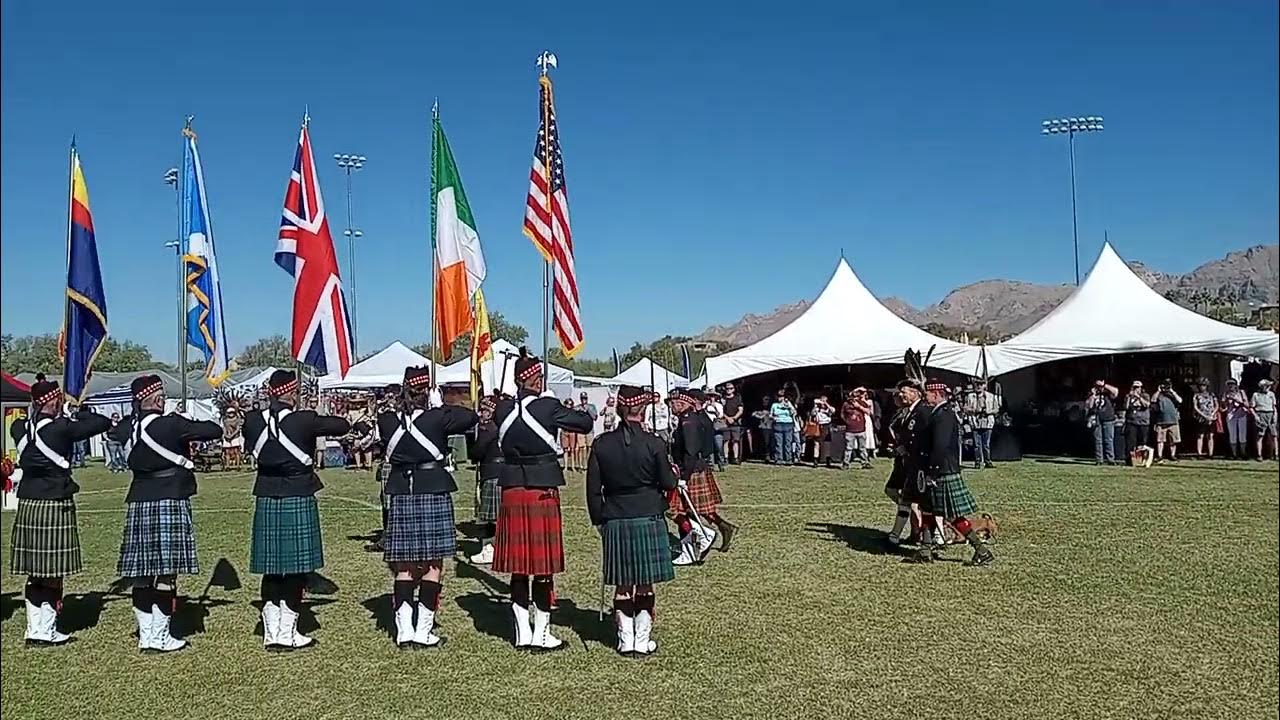 bagpipes at Tucson Celtic Festival 2023 YouTube
