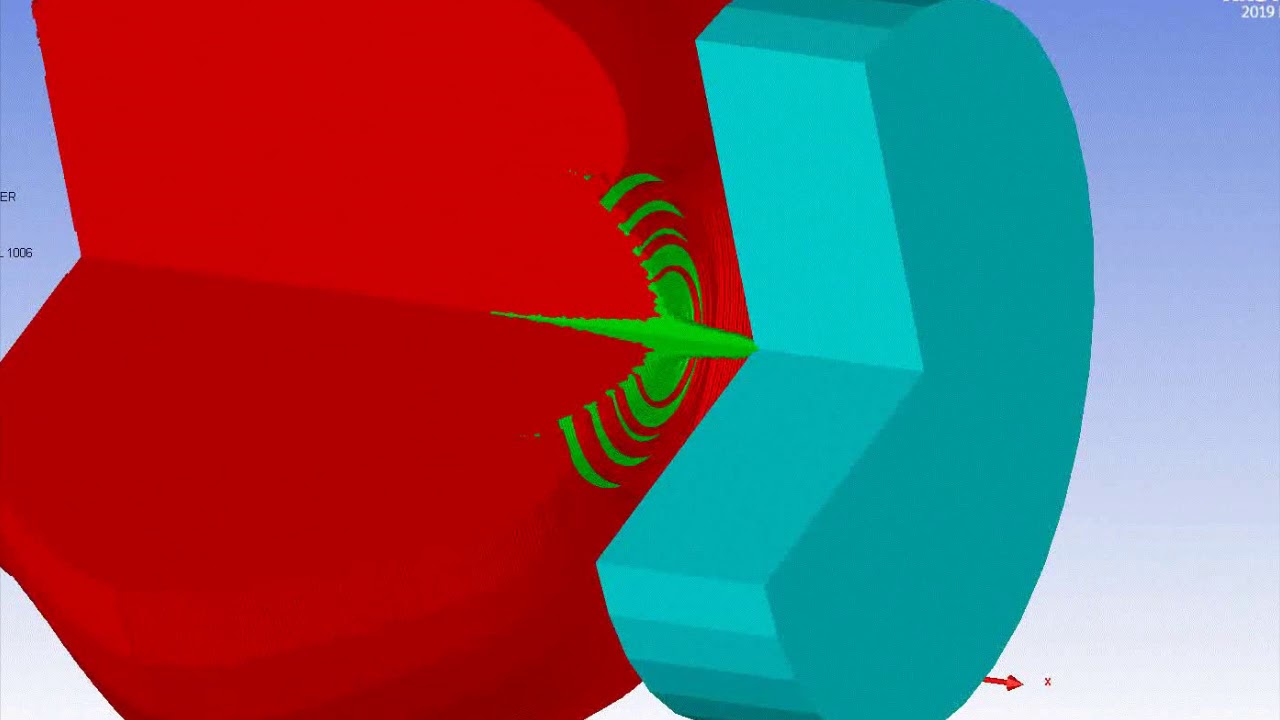 Shaped charge explosion - YouTube