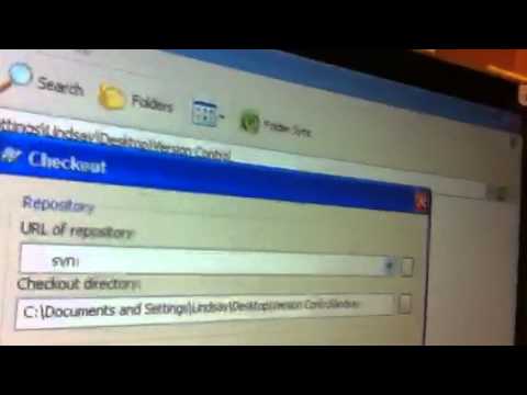 Checking out svn repository w LS