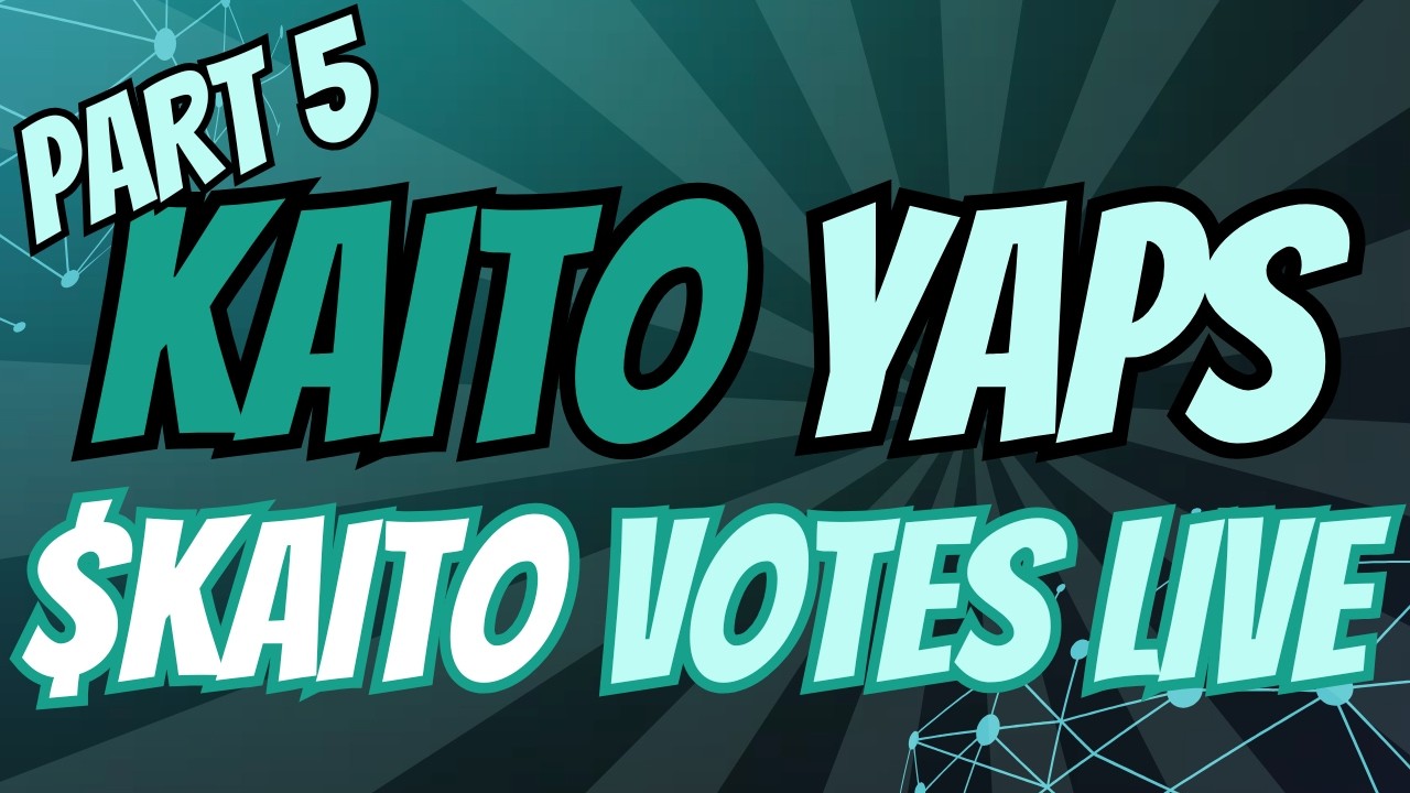 Kaito Yaps: Staked $KAITO Voting, Price Update & Unclaimed Airdrop (Yaps  Part 5)