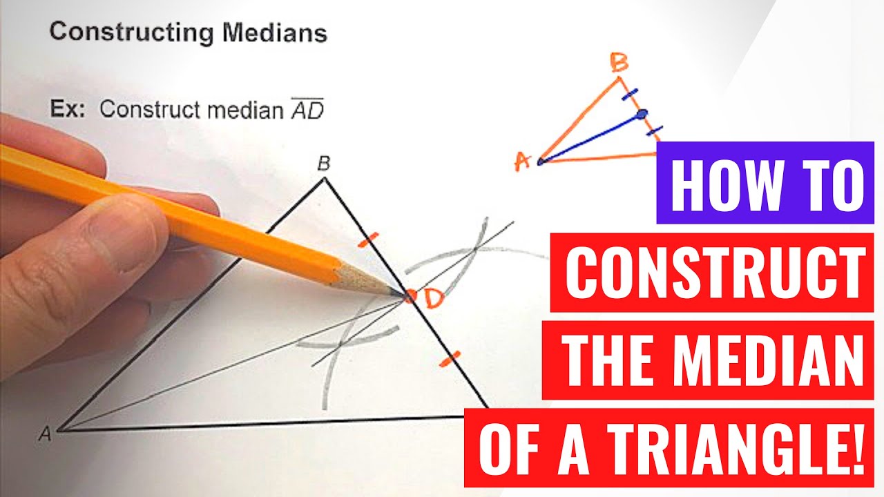 Constructing a Median of a Triangle 