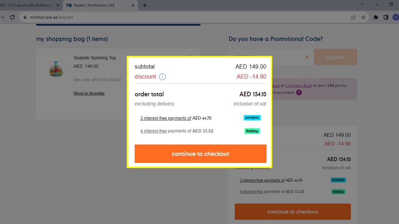 How To Use Mothercare Promo Code? YouTube