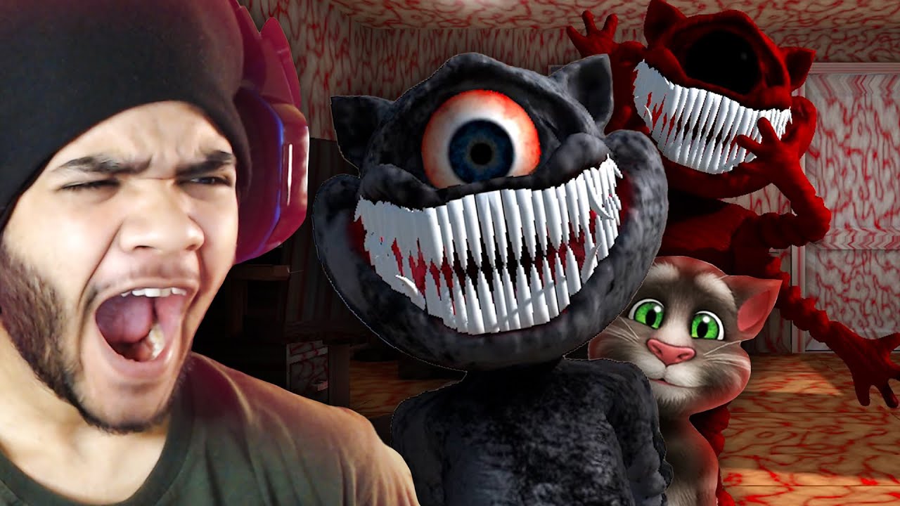 i think i downloaded the wrong talking tom game. (SCARY JUAN) YouTube