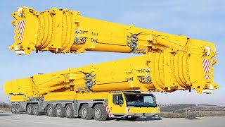 Extreme Biggest Heavy Equipment Machines Working, Amazing Crane Truck Operator Skill