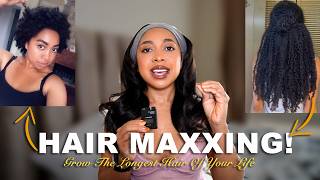 GROW THE LONGEST HAIR OF YOUR LIFE! HAIR MAXXING EP. 1