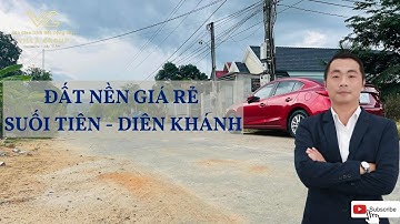 Kẹt tiền bán lô mặt tiền đường 20m ở Suối Tiên Diên Khánh . Cách Hương Lộ 39 tầm 100m. 6.9 triệu/m2