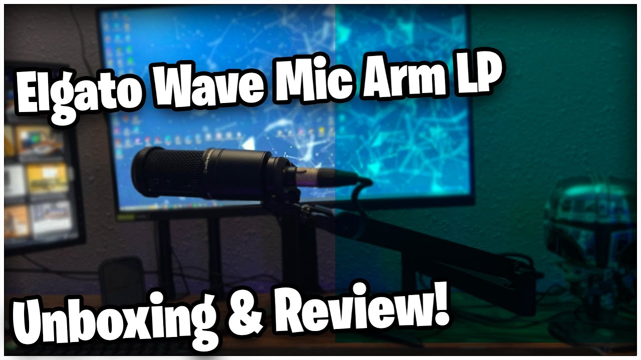 Elgato Wave Mic Arm LP Setup, Demo, & Review