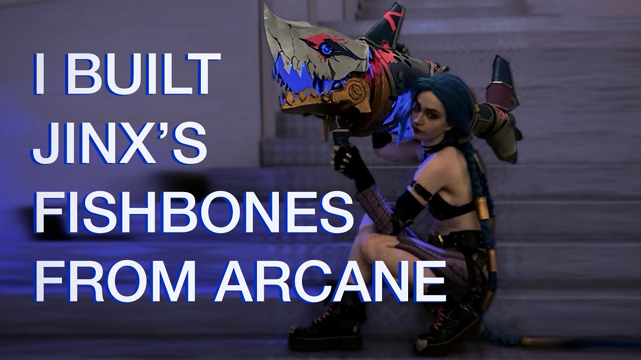 How I made Jinx's Fishbones (from Arcane)