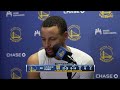 Stephen Curry Postgame Interview | Golden State Warriors lose to Los Angeles Clippers 134-126
