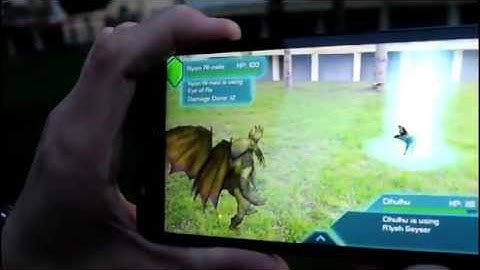 A.R. Warriors - Augmented Reality Gameplay Demo