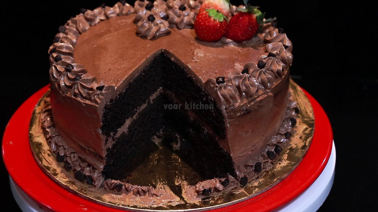 How To Make Devil's Food Cake Dark Chocolate Cake with Chocolate
