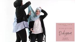 Hijab Expert Plain Shawl Styling Didiyana Ehsan X Sheralee.my