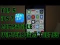 Top 5 iOS 7 Compatible Winterboard Themes!