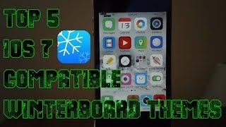 Top 5 iOS 7 Compatible Winterboard Themes!