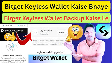 Bitget Keyless Wallet Kaise Bnaye|| Bitget Keyless Wallet Backup Kaise Le|| Bitget MPC Wallet