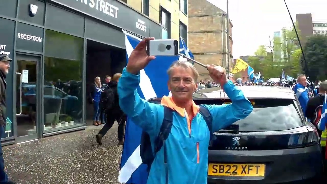 independence AUOB March Glasgow 6th May 2023