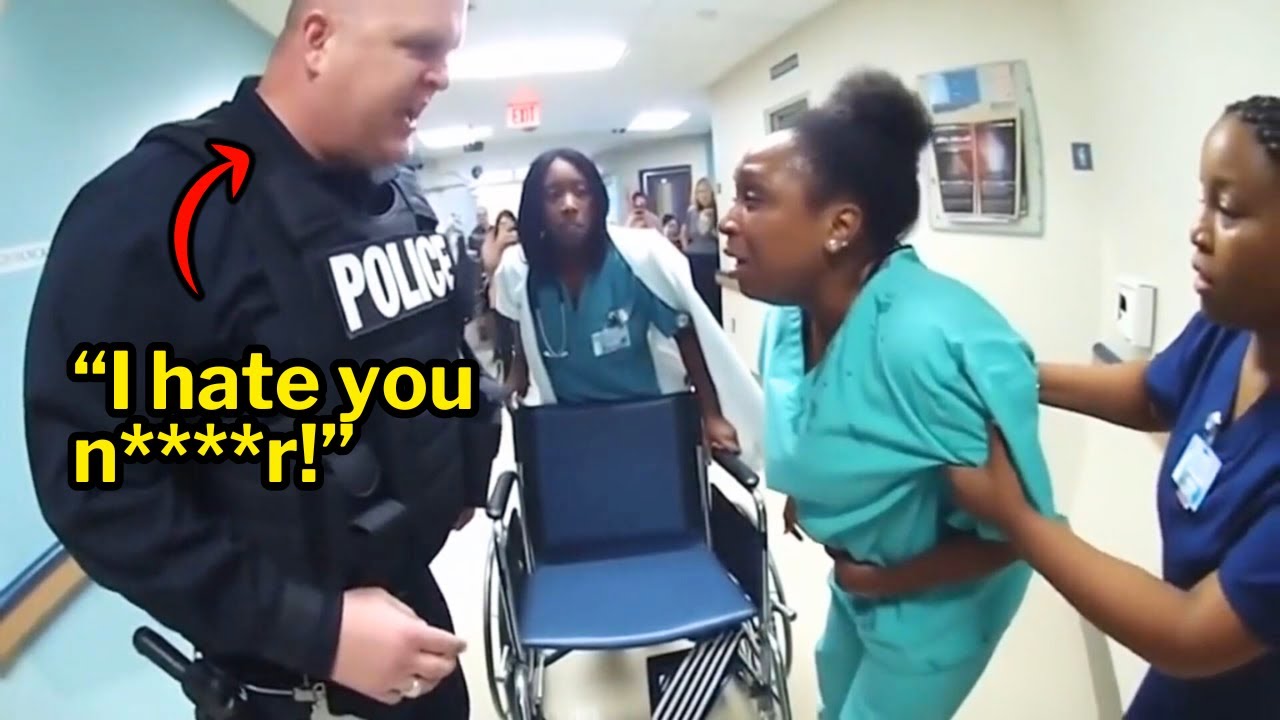 ICE Agent Forces Black Pregnant Nurse from Maternity Ward - She's 9 Month Pregnant Wins $17M Lawsuit