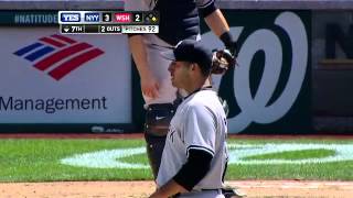 2012/06/16 Pettitte avoids broken bat